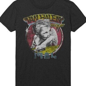 Van Halen 1984 Tour Of The World Concert Vintage Retro T-Shirt, Van Halen Shirt